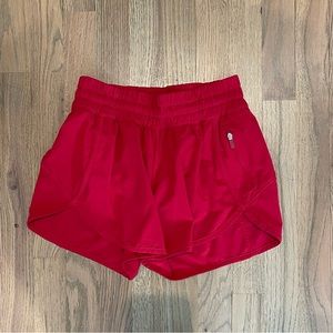 Hotty Totty Lowrise Short Dark Red Sz 4